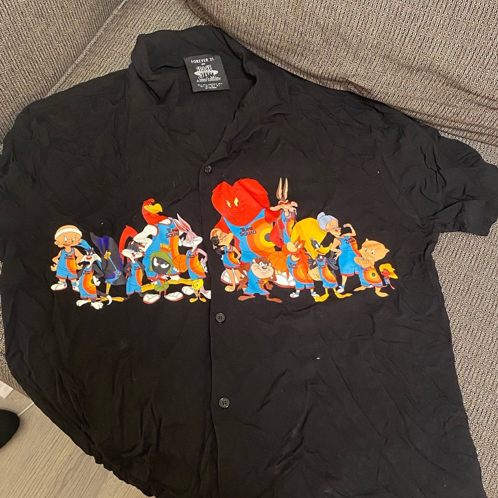 Space Jam Collared Shirt